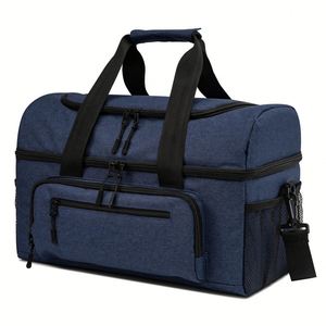 Wholesale Double Layer Reusable Thermal Cooler Lunch Bag Insulated Cooler Bag for Work Picnic Hiking - Product Image 2