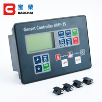 Contrôleur de Générateur AMF25, Module de Protection Automatique Contre les Panneaux de Courant, Interface de Communication CAN R232, Contrôle de Groupe Électrogène pour Systèmes d'Alimentation Industriels