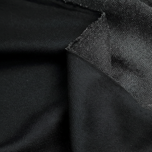 Entretela/Scrim/Mex 20 gramos negro Ancho 60 "100% Poliéster crudo Color blanco Vietnam con alta calidad, suave y suave - Product Image 1