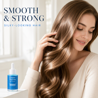 Minyak Rambut Peptida Tembaga, Minyak Kulit Kepala, Rambut Terlihat Lebih Tebal, Ringan, Tidak Berminyak, Formula Penguat dan Pelembut, Mendukung Kesehatan Rambut