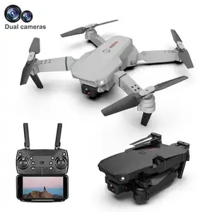 迷你25分钟长距离飞行Dron Wifi Fpv 4k 1080p摄像机无人机直升机无刷自拍可折叠遥控玩具无人机