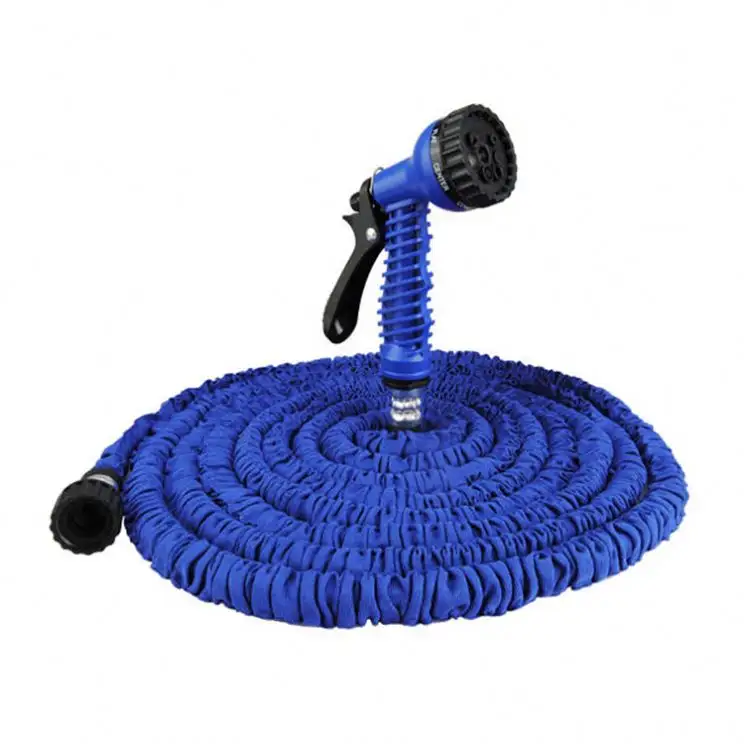 High Quality Wholesale PVC Expandable Garden Hose Pvc Layflat Hose Irrigation Hose With Plastic Connector Combo Kit For Garden