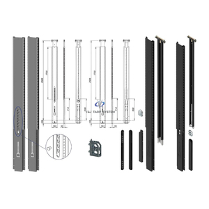 Support de toit coulissant de haute qualité pour rideau latéral de remorque avec poteau à rainure en V et rouleau – Kit complet pour rideau latéral de <span class=keywords><strong>camion</strong></span> - Product Image 5