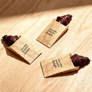 Papel Marrón Ecológico, Impermeable y Resistente a la Grasa para Envolver Hamburguesas - Uso para Comida para Llevar - Product Image 3