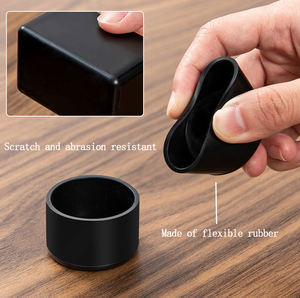 Capuchons <span class=keywords><strong>de</strong></span> pieds <span class=keywords><strong>de</strong></span> meubles en <span class=keywords><strong>silicone</strong></span> souple Protecteurs <span class=keywords><strong>de</strong></span> pieds <span class=keywords><strong>de</strong></span> table <span class=keywords><strong>de</strong></span> sol antidérapants avec coussinets en feutre Couvre-pieds <span class=keywords><strong>de</strong></span> <span class=keywords><strong>chaise</strong></span> moulés - Product Image 2