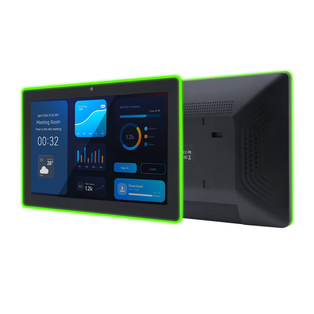 10.1 15.6 Inch LCD Ording Android Poe Tablette Wall Mounted Touch Display Booking System Custom Digital Android Panel Tablet Pc