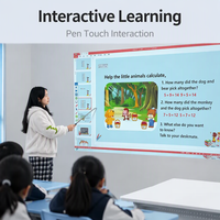 Tableau blanc électronique portable à écran tactile interactif certifié CE ROHS, très vendu, pour l'enseignement scolaire