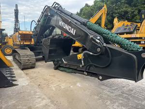 Excavadora de cadenas Hyundai 305LC-9T amarilla, excavadora hidráulica para construcción, máquina de servicio pesado - Product Image 2