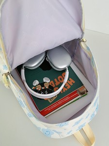 Mochila Escolar con Estampado de Cara Sonriente para Estudiantes de Moda, para Niñas y Mujeres, con Correa Ajustable, Bolsa de Viaje, Linda Mochila - Product Image 4