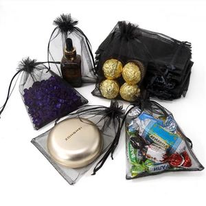 Boîtes à bijoux biodégradables en plastique et maille noire respirante de qualité supérieure pour la vente en gros, solution d'emballage pour perles, savons et aromathérapie - Product Image 1