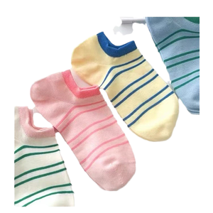 Women's Summer Spring Autumn Ankle Knitted Thin Boat <b>Socks</b> Short Non-slip Non-falling Spandex/<b>Polyester</b>/Cotton Cartoon - Product Image 1