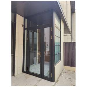 Cao cấp Pháp thanh thiết kế cửa sổ & cửa ra vào cố định cửa sổ + nhôm Swing cửa với kính cường lực - Product Image 3