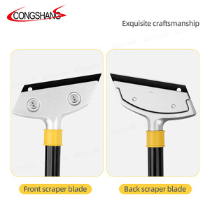 CONGSHANG DIY Grade Razor Blade <span class=keywords><strong>Scraper</strong></span> <span class=keywords><strong>Tool</strong></span> com 10 Substituição Extra Lâminas De Metal Personalizado OEM Suporte - Product Image 4