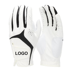 Logotipo personalizado Embalaje Cabretta Guantes de golf de cuero Hombres Mujeres Blanco OEM Color Guantes de golf Cabretta Cuero - Product Image 6