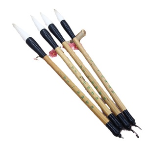 <span class=keywords><strong>Pinceau</strong></span> en bambou <span class=keywords><strong>de</strong></span> calligraphie traditionnelle chinoise fait à la main pour la pratique <span class=keywords><strong>de</strong></span> l'écriture et <span class=keywords><strong>de</strong></span> la peinture à l'<span class=keywords><strong>encre</strong></span> - Product Image 5