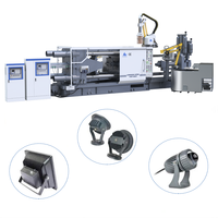 Machine de moulage sous pression à chambre froide de haute précision avec PLC et moteur pour produits en alliage d'aluminium, de magnésium, de zinc et de cuivre