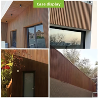Panneaux muraux extérieurs imperméables ASA avec un design moderne et une garantie de 3 ans pour les applications extérieures de villas et de maisons