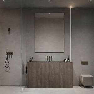 China Suppliers Furniture Set With High Gloss White Painting Mirror Bathroom <strong>Vanity</strong> for <strong>Hotel</strong> - Product Image 5