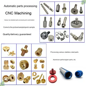 Tùy Chỉnh CNC Máy Tiện Công Cụ Gia Công Phụ Kiện Với Phi Tiêu Chuẩn Bu Lông Vít Máy Phay Cho Phần Cứng Phần Vẽ - Product Image 2
