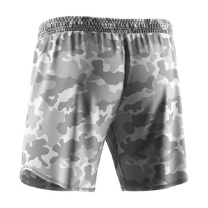 ชุดออกกำลังกายแห้งเร็ว ดีไซน์ฟิตเนส ชุดวอร์มสำหรับฝึกซ้อม ขายส่ง กางเกงกีฬาขาสั้นสำหรับวิ่งและออกกำลังกาย - Product Image 4