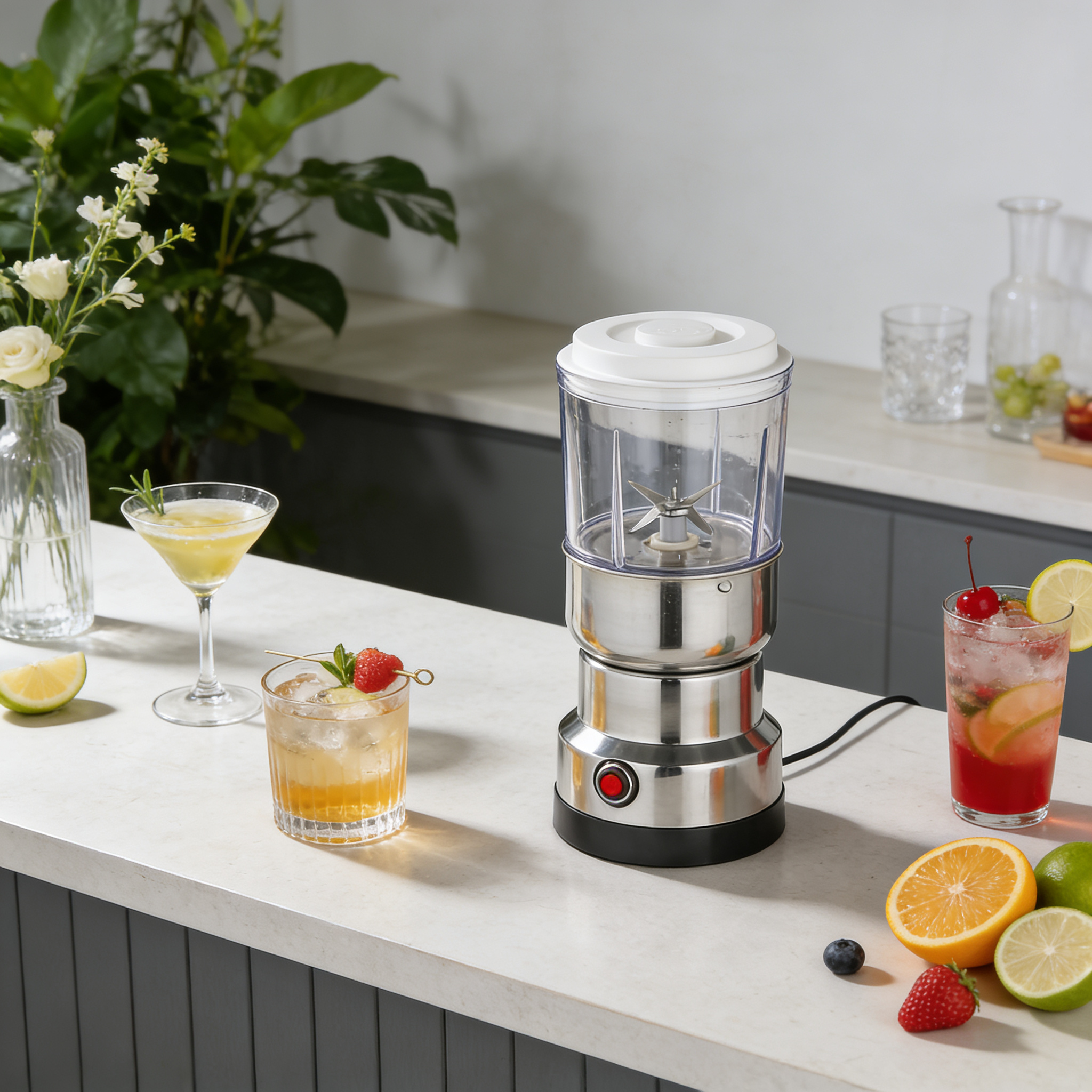 Stainless Steel Electric  Multi-Functional Kitchen  Food Grinder