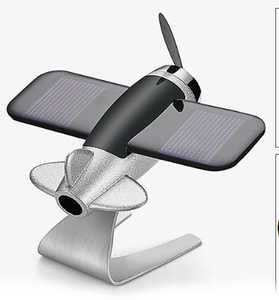 Accessoires d'intérieur en gros : Décoration de console centrale avec modèle d'avion solaire - Product Image 2