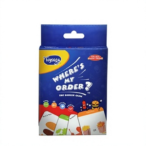 Où est mon ordre ? Le jeu de cartes Burger Game de Toysaga pour enfants et adultes, à collectionner, empiler et servir, pour les âges de 4 à 99 ans - Product Image 1