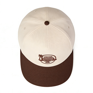 Casquette trucker classique bicolore à 5 panneaux, brodée, réglable, légère, avec fermeture snapback, pour les voyages décontractés et l'usage quotidien - Product Image 3