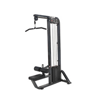Aparato de Entrenamiento de Músculos de Espalda con Barra Ajustable de Acero para Uso Comercial, con Pila de Pesas de 138 kg