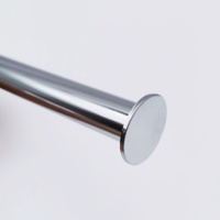 [MSMX] Tubo redondo más vendido con gancho deflector Accesorios de taller avanzados Gancho de exhibición de pared de fideos planos de metal para uso en tienda