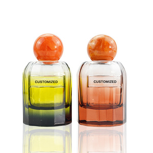 Bán Buôn Màu Sắc Cao Giá Trị 100Ml Gradient Nước Hoa Thủy Tinh Chai Rỗng Chai Với Vít Cap Mỹ Phẩm Sub-Gói - Product Image 2