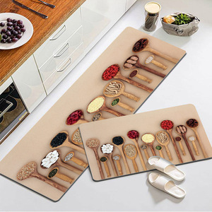 <span class=keywords><strong>Tapis</strong></span> <span class=keywords><strong>de</strong></span> <span class=keywords><strong>cuisine</strong></span> haut <span class=keywords><strong>de</strong></span> gamme <span class=keywords><strong>de</strong></span> style moderne, lavable, résistant à l'usure, antidérapant, <span class=keywords><strong>absorbant</strong></span>, séchage rapide - Product Image 5