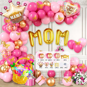 Set di Palloncini in Alluminio per la Festa della Mamma, Decorazione con Palloncini a Forma di Lettere per Festa della Mamma - Product Image 3