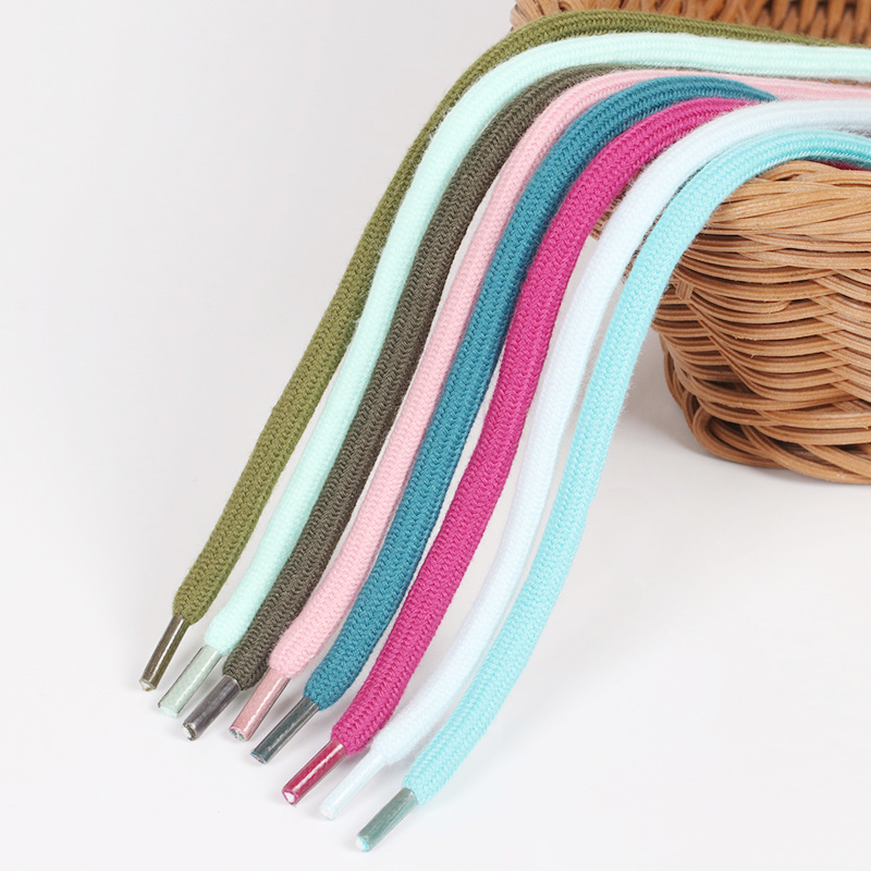 Factory Sale Draw Cords Custom Hoodies Drawstring Cord with Tips for Sportswear