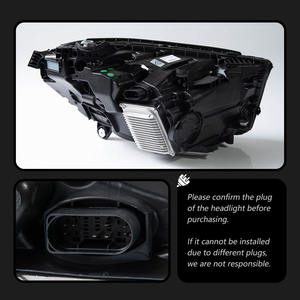 Fari a LED con Doppia Lente per Mercedes Benz Classe E W214, Luci Diurne, Indicatori di Direzione e Luci di <span class=keywords><strong>Parcheggio</strong></span> - Product Image 4