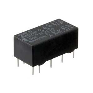 Relais G6AK-274P-ST40-US DC5 à usage général DPDT 2A 5V, spécialement conçu pour les relais de signalisation, jusqu'à 2 ampères - Product Image 1