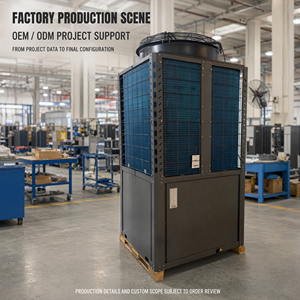 Pompe à chaleur intelligente à double source personnalisée avec récupération de chaleur et économie d'énergie de 50 % pour climatiseur industriel Krs-3800vch/sn2- - Product Image 4