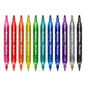 Marcadores de Doble Punta con Purpurina Brillante, Rotuladores Resaltadores para Tarjetas de Felicitación, <span class=keywords><strong>Dibujo</strong></span> y Manualidades para Estudiantes - Product Image 6