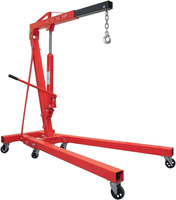 Grue d'Atelier Hydraulique Pliante Économique 1 Tonne pour Levage de Moteur Automobile