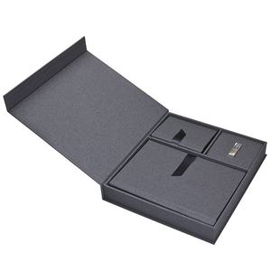 Factory Linen Photo Album Packaging <strong>Crystal</strong> USB Box - Product Image 1