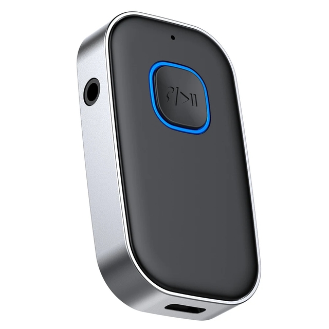 Wireless 5.0 Blue Tooth Adapter for Car Induction Fast Wireless Charging Adapter USB Wireless Adapter Music/Hands-Free Calls