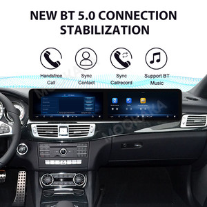 MOOKAKA Dual 12,3 дюймов Android 14 для Mercedes-Benz CLS 2015-2017 автомобильный <span class=keywords><strong>DVD</strong></span>-плеер Радио беспроводной Carplay GPS Navi автомобильный мультимедиа - Product Image 4