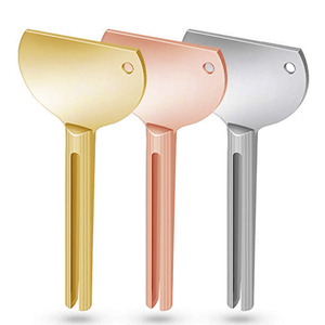 Custom Shape Eco-Friendly Three-piece Set <b>Toothpaste</b> & Toothbrush <b>Dispenser</b> with Cream Squeezer for Travel Use - Product Image 3