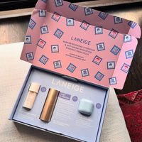 Boîte rigide en papier kraft pour kit cosmétique beauté visage-à-vis, avec impression quadricolore, emballage recyclable