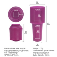 Bouchons de bouteilles de champagne en silicone pour bouteilles de vin, nouveau design naturel, personnalisé et réutilisable