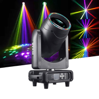 Projecteur à tête mobile Yinuo Professional Mini 295W avec bande LED RGBW, culot E27, contrôle DMX512 pour discothèque, DJ, scène