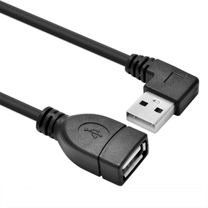 Trái/phải/lên/xuống góc cạnh 90 độ <span class=keywords><strong>USB</strong></span> 2.0 Nam Nữ <span class=keywords><strong>USB</strong></span> cáp khuỷu tay U hình dạng mở rộng dây cáp - Product Image 5