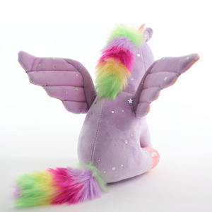 Jouets en peluche <span class=keywords><strong>licorne</strong></span> violette, cadeau mignon pour filles, anniversaire, jouets en peluche doux, jouets en peluche pour bébés, tout-petits, filles, enfants, décoration, figurines en peluche <span class=keywords><strong>licorne</strong></span> - Product Image 3