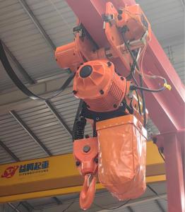 Elektrischer tragbarer Hochleistungs-Portalkran 3,3 Tonnen Tragfähigkeit 2m Hubhöhe und 2,5 m Spannweite für den Werkstatt gebrauch - Product Image 5
