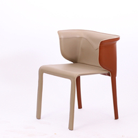 EXLFurniture Vente directe usine, lot de chaises de salle à manger modernes de luxe, très demandées, en bois véritable, modèle Horse Ange, pour cafés et hôtels